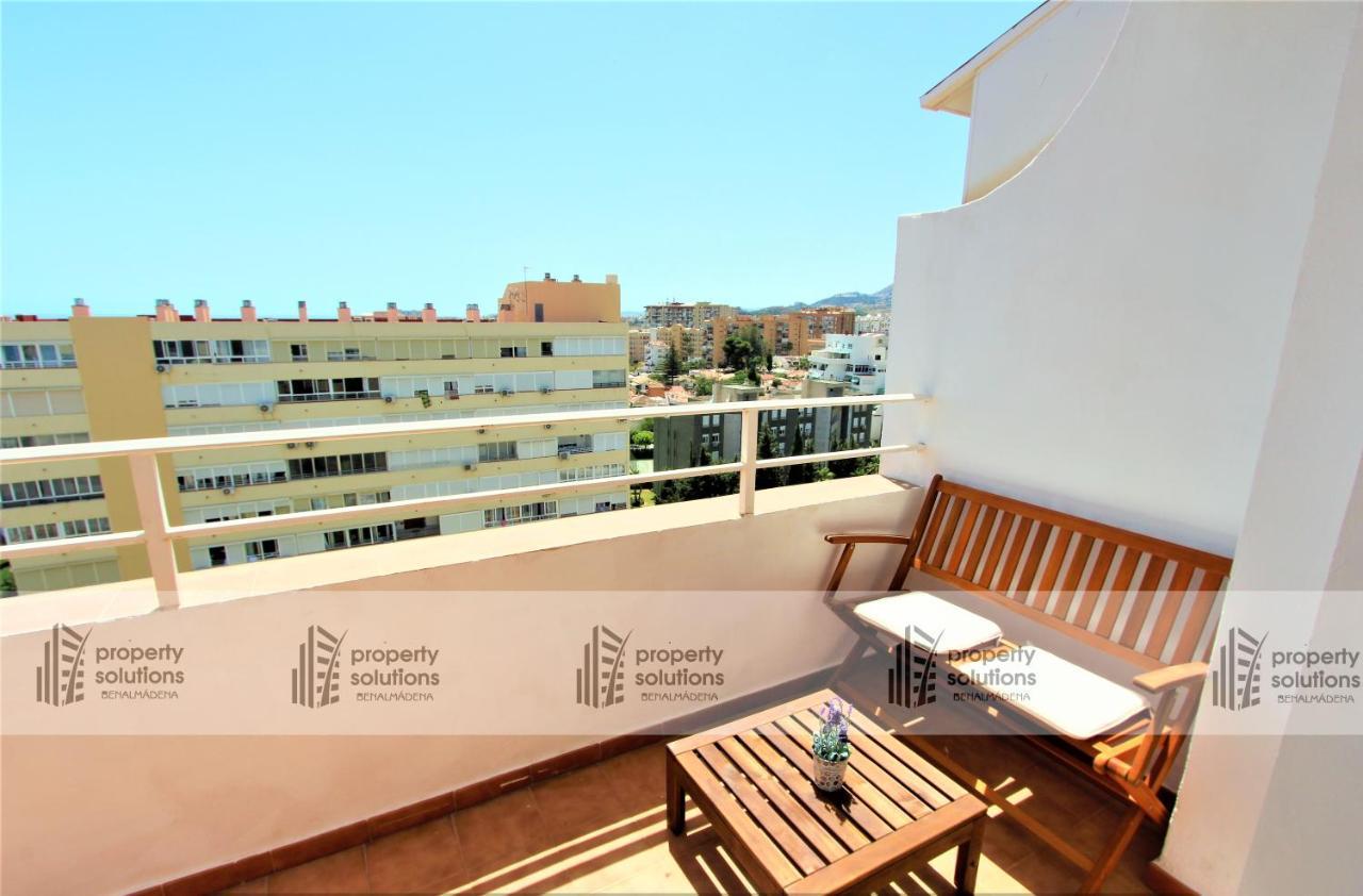 Europark Apartamentos - Atico Con Vista Al Mar- Piscina Y Playa- Excelente Wifi Benalmádena Exteriör bild